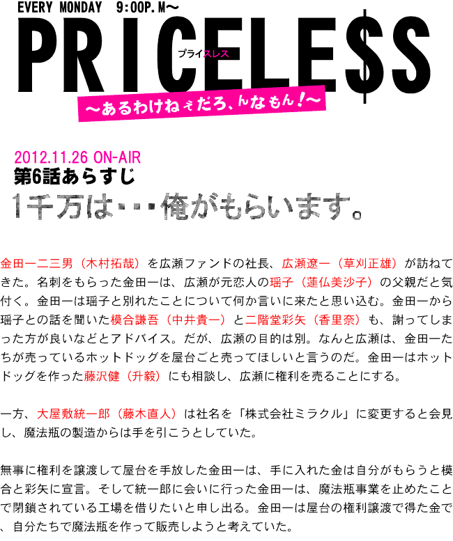 PRICELESS　6話.gif